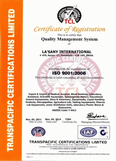 ISO CERTIFICATE